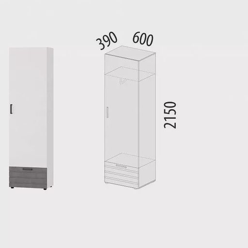 Шкаф «Денвер 400.01»